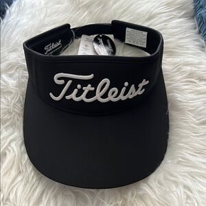 SOLD- Titleist Black Golf Visor